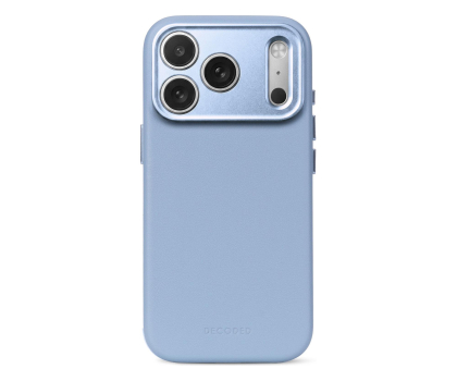Etui do telefonów Decoded Leather Backcover do iPhone 18 Pro Max MagSafe (sky blue)
